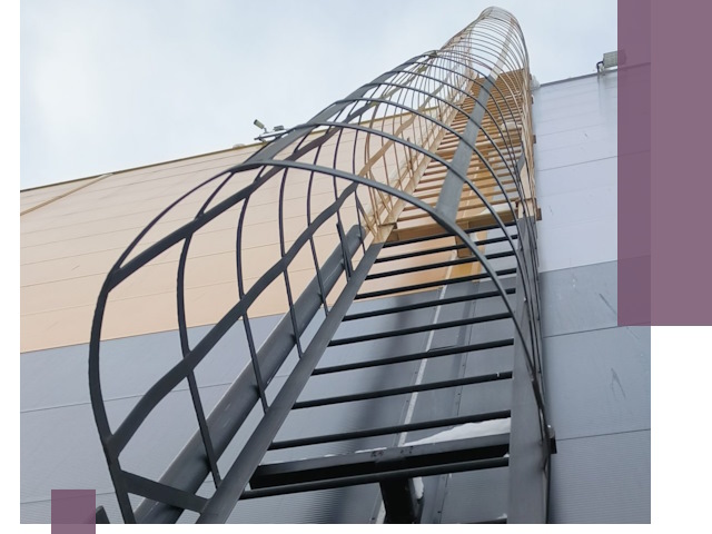 Изготовление и монтаж пожарных лестниц в Кулебаках профессионально