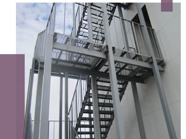 Монтаж пожарных лестниц в Кулебаках от 7833 руб.