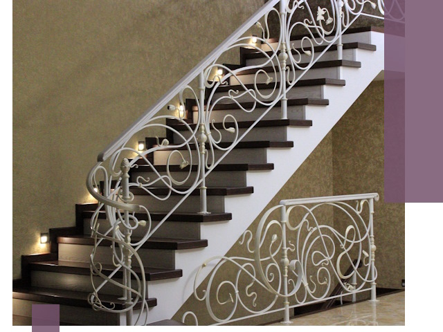 Кованые лестницы под ключ в Кулебаках — изготовление и монтаж