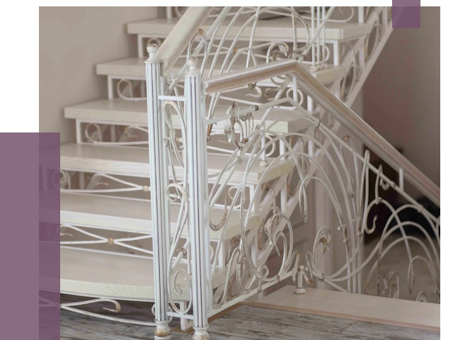 Изготовление кованых лестниц на заказ в Кулебаках от 87601 руб. | ПРОЛЁТ-Клб