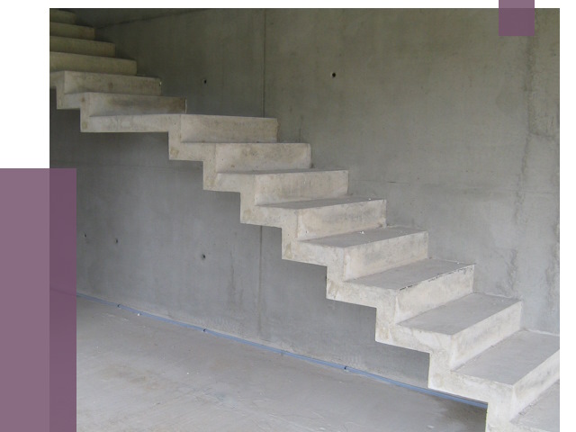 Бетонные лестницы в Кулебаках от 19066 руб. под ключ | ПРОЛЁТ-Клб