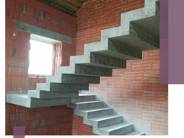 Бетонные лестницы под ключ в Кулебаках: монтаж, демонтаж, ремонт