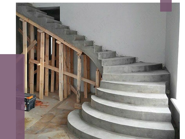 Изготовление бетонных лестниц под ключ в Кулебаках от 20097 руб. | ПРОЛЁТ-Клб