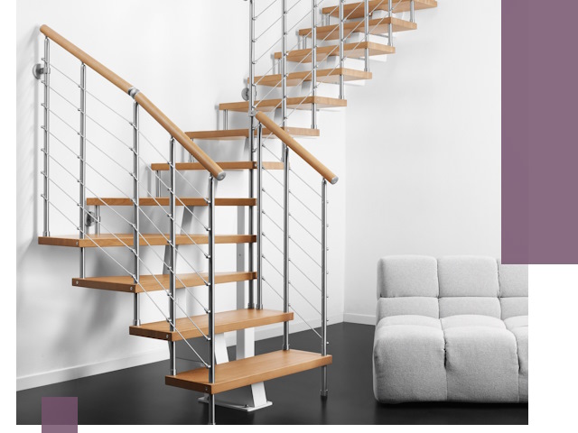 Модульные лестницы под ключ в Кулебаках — монтаж и изготовление