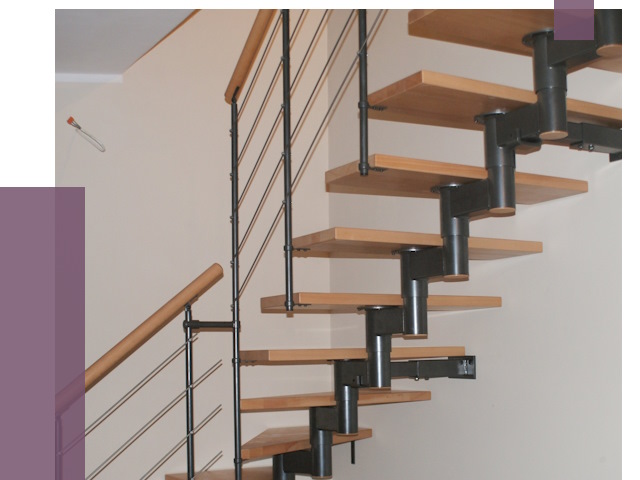 Изготовление модульных лестниц в Кулебаках от 11594 руб. 