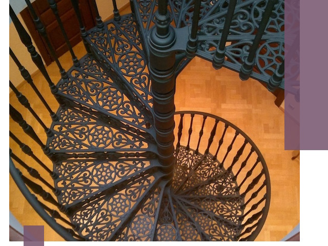 Винтовые лестницы под ключ в Кулебаках: производство и монтаж