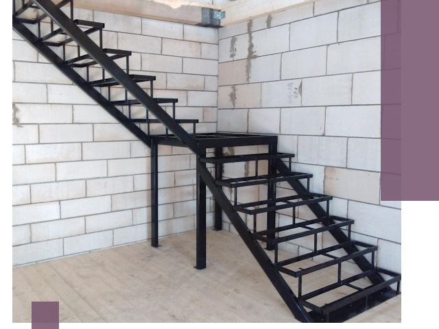 Лестницы на металлокаркасе под ключ в Кулебаках — изготовление и монтаж