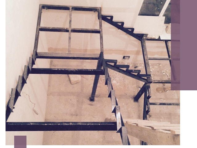 Монтаж лестниц на металлокаркасе в Кулебаках быстро и качественно