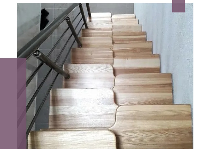 Лестницы гусиный шаг в Кулебаках от 13140 руб. под ключ | ПРОЛЁТ-Клб