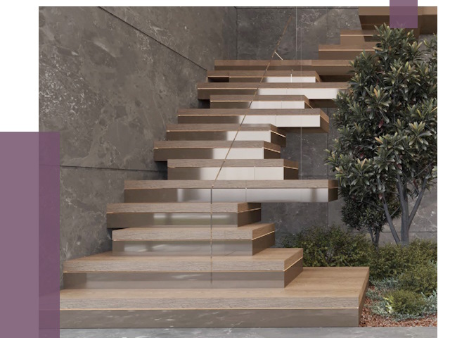 Современные лестницы в Кулебаках от 13913 руб. | ПРОЛЁТ-Клб