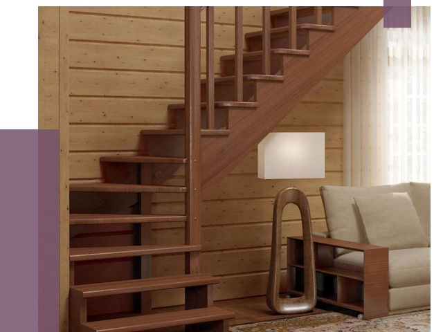 Лестницы эконом класса в Кулебаках от 18396 руб. бюджетные решения