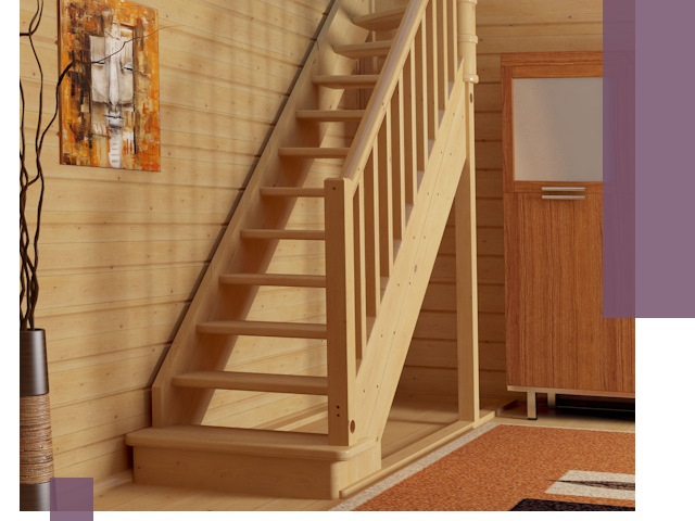 Лестницы эконом класса под ключ в Кулебаках — недорого и быстро