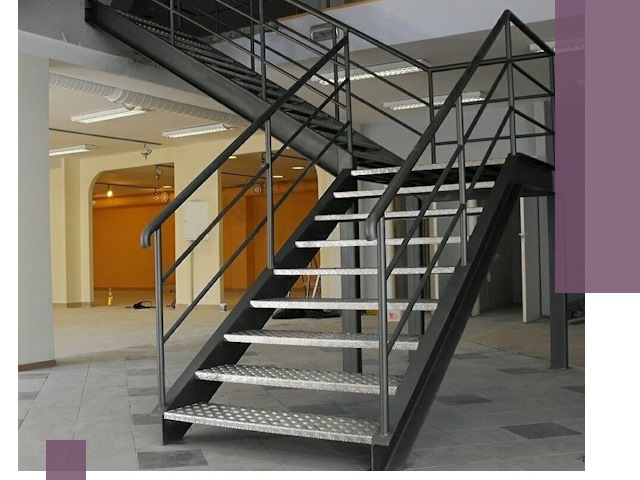 Лестницы для офиса в Кулебаках: изготовление, монтаж, демонтаж