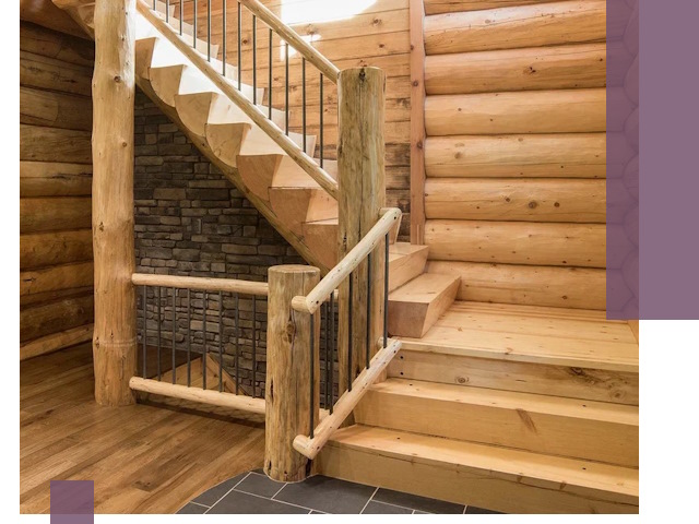 Лестницы в баню под заказ и профессиональный монтаж в Кулебаках