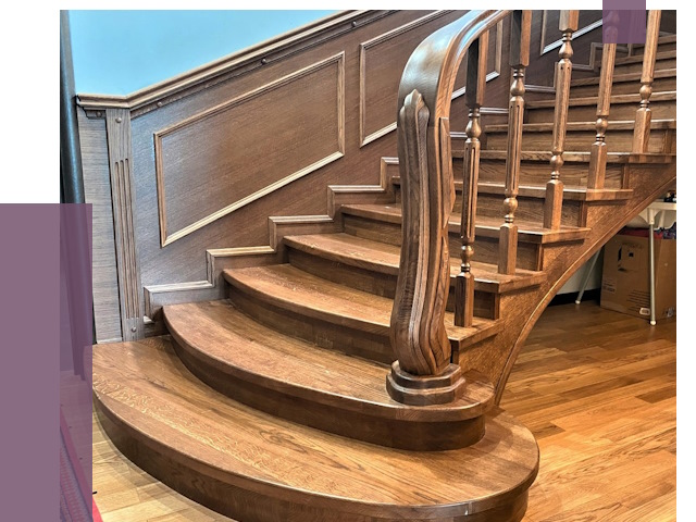 Дубовые лестницы под ключ в Кулебаках от 177779 руб. — ПРОЛЁТ-Клб