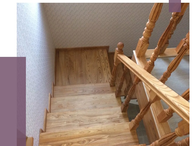 Сосновые лестницы в Кулебаках под ключ от 8142 руб.  | ПРОЛЁТ-Клб