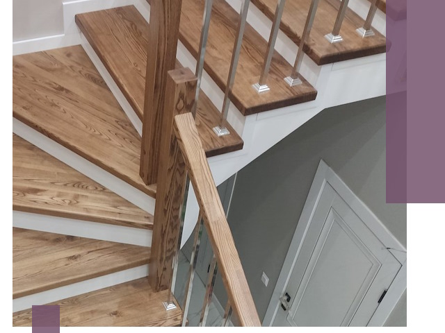 Обшивка металлических лестниц под ключ в Кулебаках