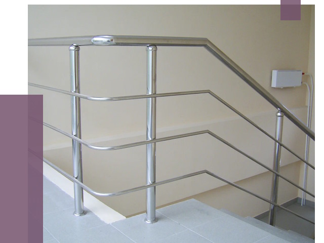 Алюминиевые перила в Кулебаках от 6390 руб. под ключ | ПРОЛЁТ-Клб