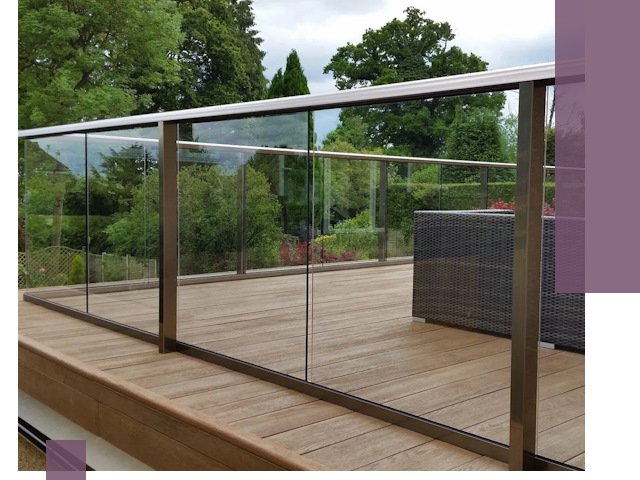 Алюминиевые перила на заказ в Кулебаках — монтаж и гарантия