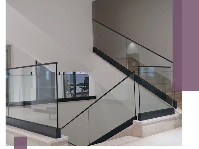 Стеклянные перила премиум-класса с установкой в Кулебаках