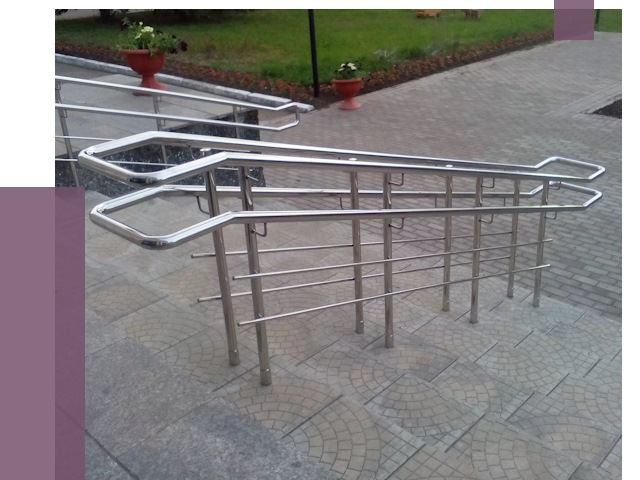 Перила для инвалидов в Кулебаках от 7647 руб. под ключ | ПРОЛЁТ-Клб