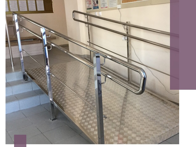 Перила для инвалидов в Кулебаках — надежные поручни и ограждения