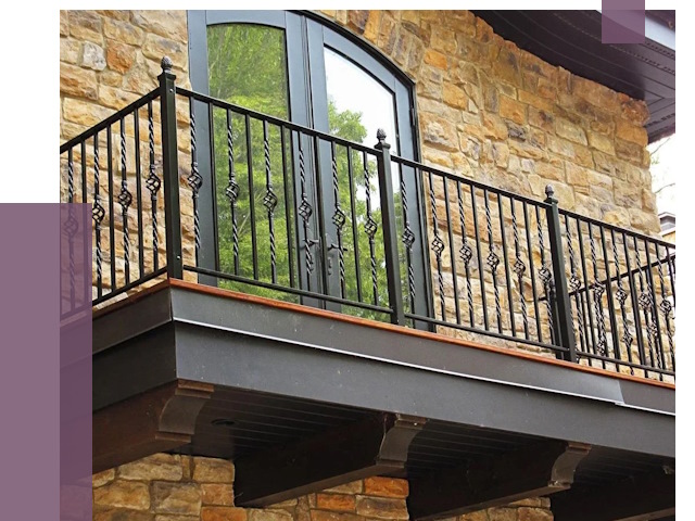Балконные ограждения в Кулебаках от 8090 руб. — купить | ПРОЛЁТ-Клб