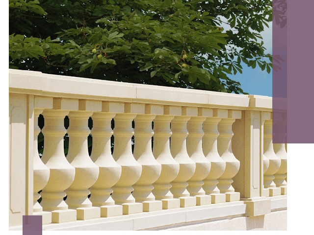 Установка балюстрады в Кулебаках: изготовление и монтаж под ключ