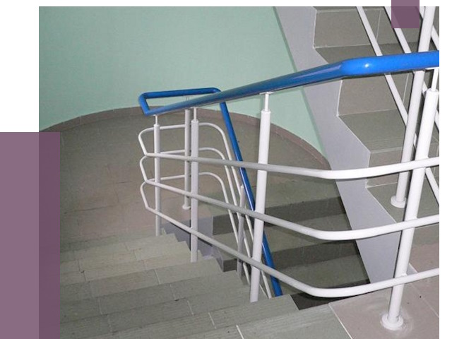 Перила в подъезде в Кулебаках — установка и замена от 7472 руб. | ПРОЛЁТ-Клб