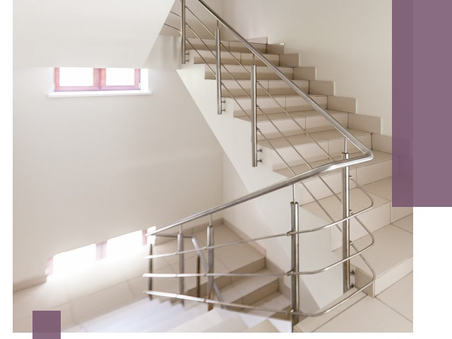 Установка и замена перил в подъезде в Кулебаках