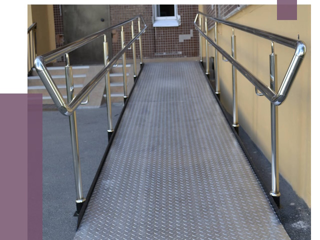 Пандусы в Кулебаках от 12367 руб. — установка для инвалидов | ПРОЛЁТ-Клб