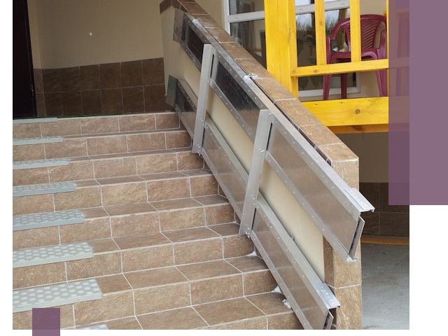 Откидные пандусы под ключ в Кулебаках — монтаж и демонтаж