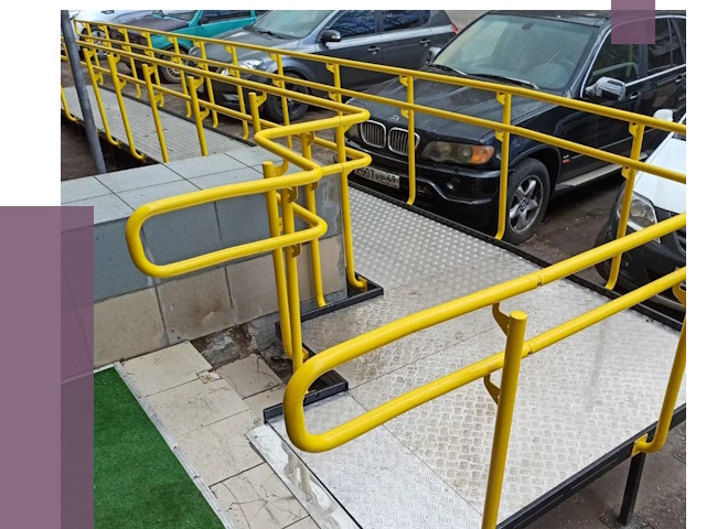 Стационарные пандусы в Кулебаках от 12367 руб. | ПРОЛЁТ-Клб