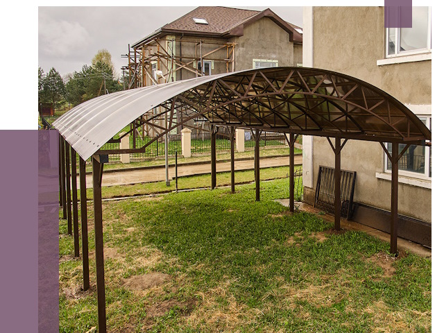 Демонтаж навесов в Кулебаках от 4638 руб. — разборка и вывоз | ПРОЛЁТ-Клб