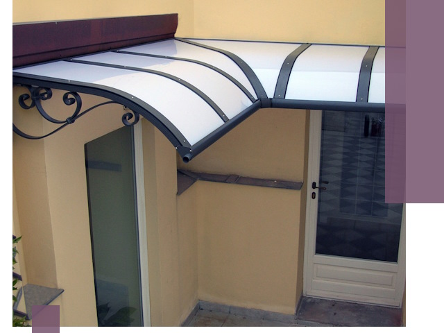 Монтаж козырьков любой сложности в Кулебаках под ключ