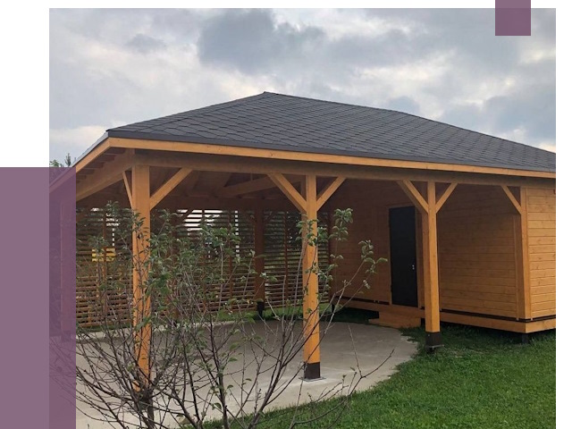Навесы под ключ в Кулебаках от 48696 руб.  | ПРОЛЁТ-Клб