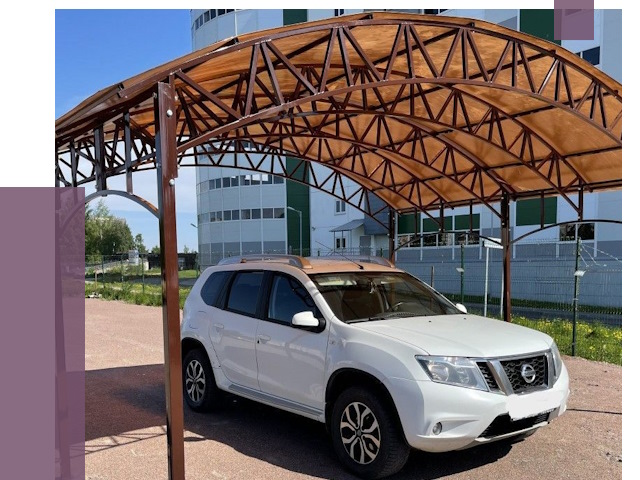 Недорогие навесы в Кулебаках от 43285 руб. | ПРОЛЁТ-Клб