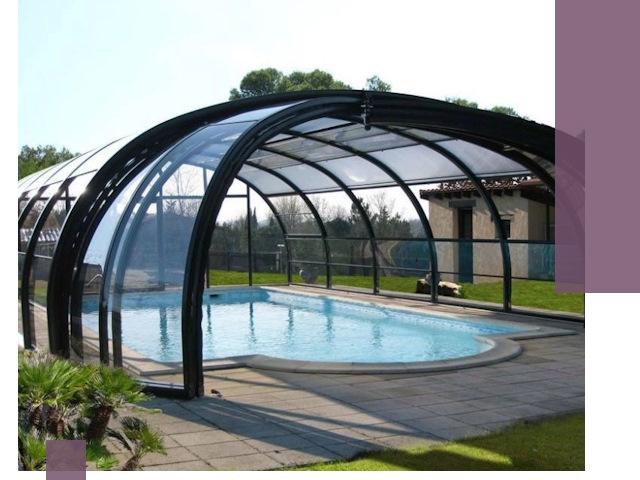 Навесы для бассейна в Кулебаках: изготовление и монтаж под ключ