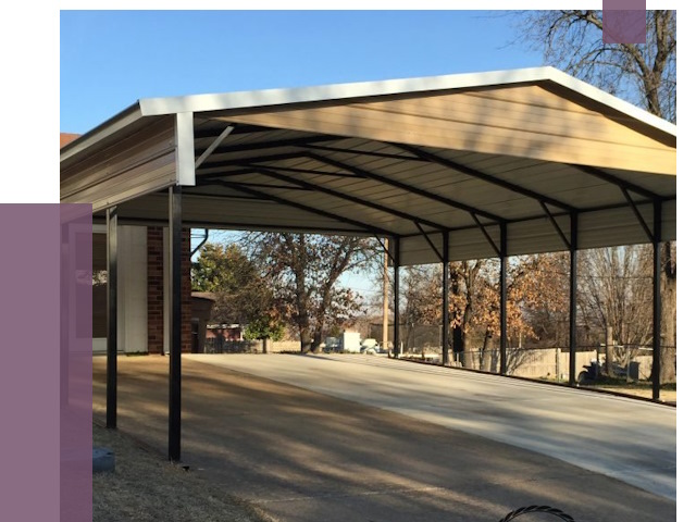 Двускатные навесы в Кулебаках от 8090 руб.  | ПРОЛЁТ-Клб