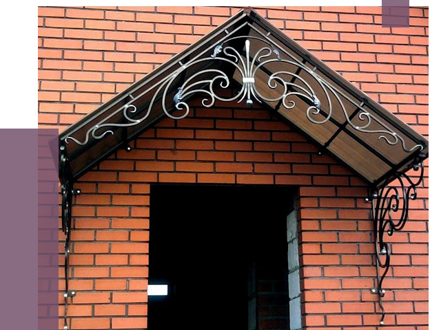 Металлические козырьки в Кулебаках от 10770 руб. 