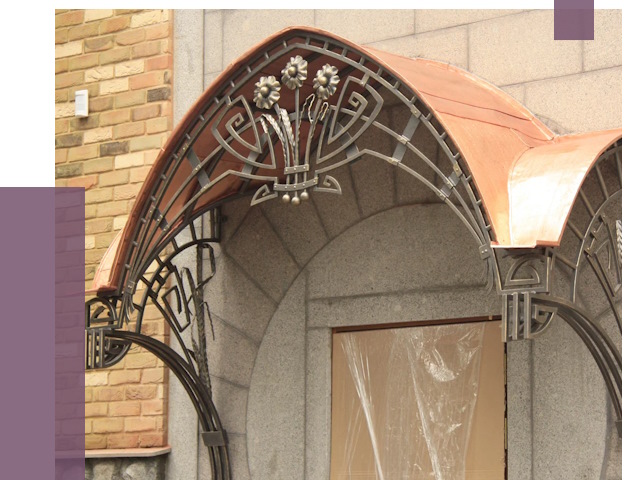 Арочные козырьки в Кулебаках от 14686 руб. 