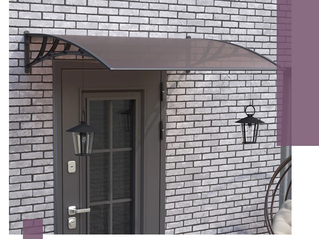 Недорогие козырьки и навесы под ключ в Кулебаках