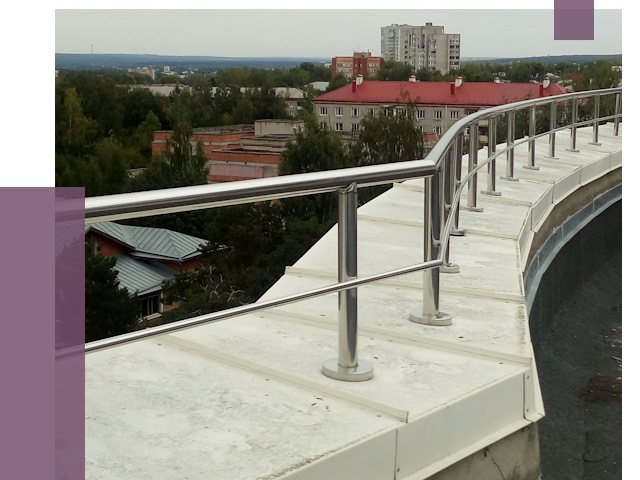Парапеты и ограждения кровли в Кулебаках от 4998 руб. 