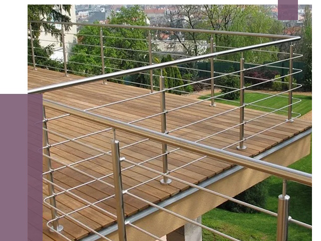 Алюминиевые парапеты в Кулебаках под ключ от 7833 руб. 