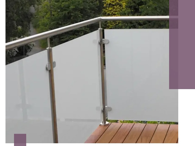 Алюминиевые парапеты для балконов и террас в Кулебаках