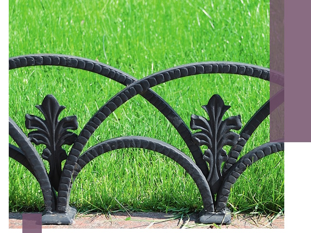 Декоративные металлические бордюры под ключ в Кулебаках