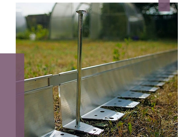 Металлические бордюры для газона в Кулебаках от 4329 руб. | ПРОЛЁТ-Клб