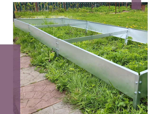 Металлические бордюры для грядок в Кулебаках от 1804 руб.