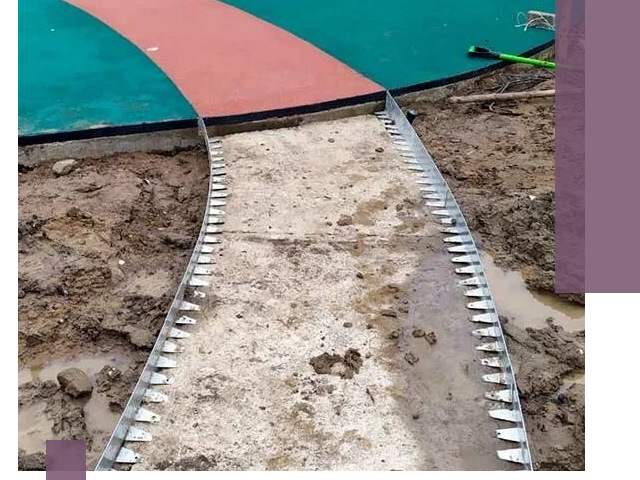 Металлические бордюры для дорожек в Кулебаках — монтаж и изготовление