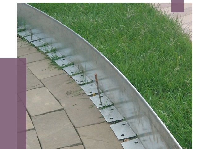 Металлические бордюры для тротуаров в Кулебаках от 8760 руб.